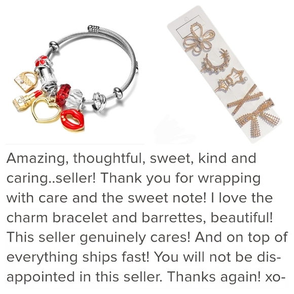 Barrette Set Rhinestone Flower Star Bow Embellished Hair Clips - Picture 4 of 9